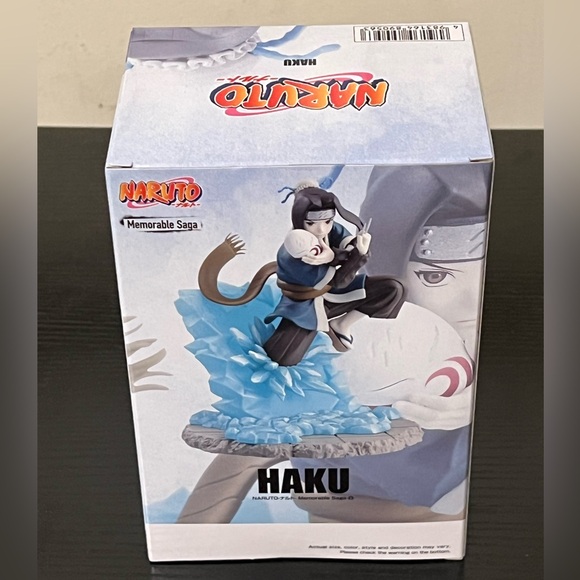 Haku Figure Brand New Bandai Banpresto Naruto Memorable Saga NWT - Picture 3 of 4